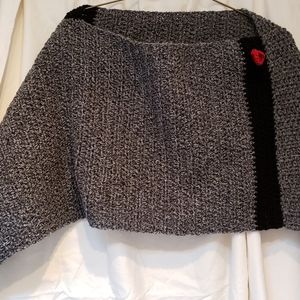 Hand Crocheted Shawl NWOT